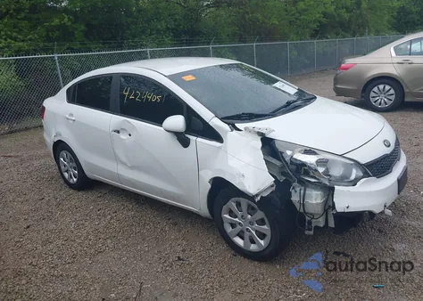 2017 Kia Rio Lx из США, поврежденный, VIN KNADM4A35H6117584